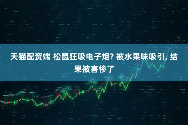 天猫配资端 松鼠狂吸电子烟? 被水果味吸引, 结果被害惨了